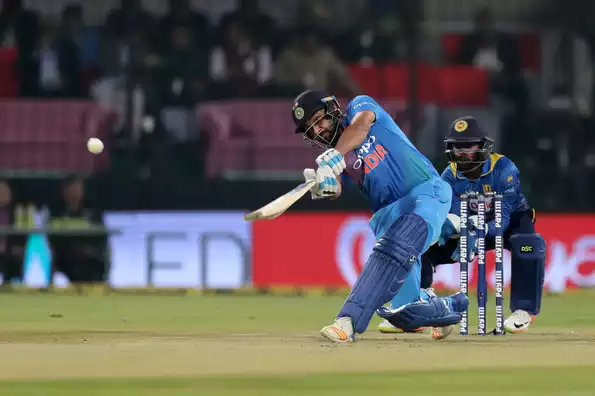 Rohit Sharma registered the joint-fastest ton in Twenty20 International cricket, by getting there in 35 balls.