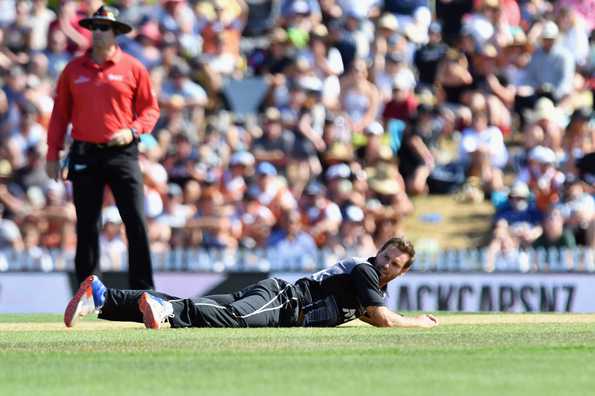 Bracewell injured his hamstring in the third T20I against Windies. 