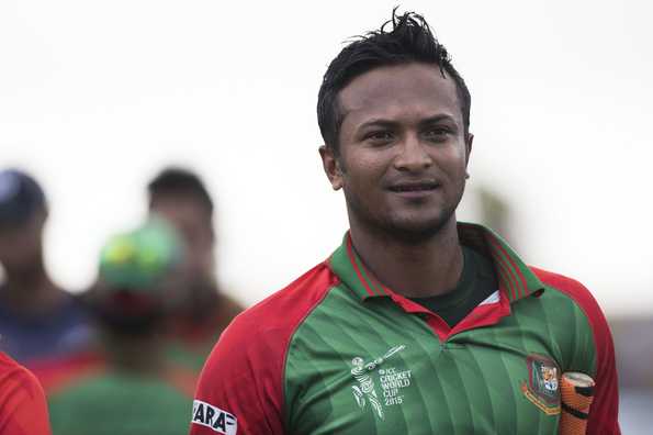 Shakib picked up three wickets