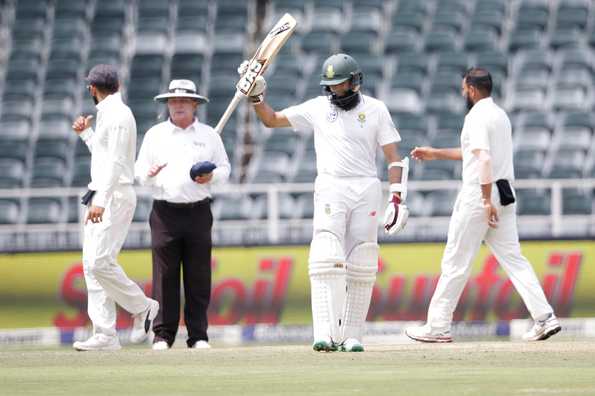 Amla's 121-ball 61 played a key role in South Africa surpassing India's first-innings total of 187