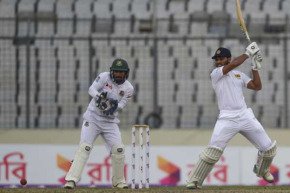 Roshen Silva scored an unbeaten 58 as Sri Lanka stretched their lead to 312 by the end of Day 2.