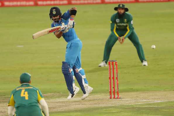 Kohli scored his 35th ODI ton and recorded the most runs by a batsman in a bilateral series