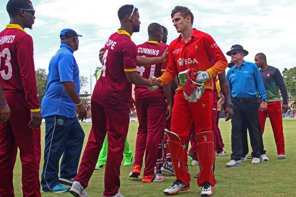 West Indies and Zimbabwe were involved in a thrilling tie the last time they met