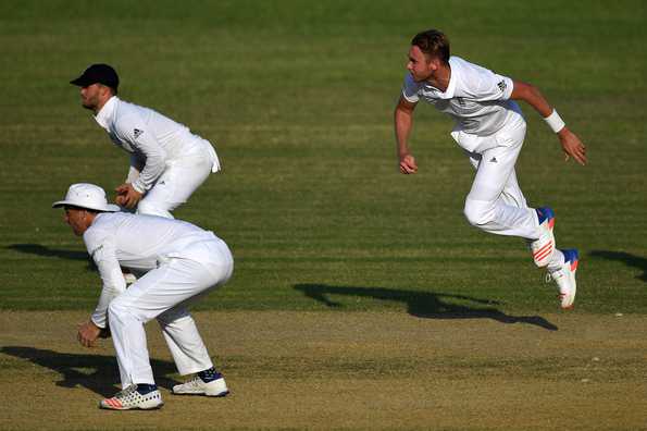 Broad had never picked more than one wicket in an innings in India, but on Sunday he was a different bowler