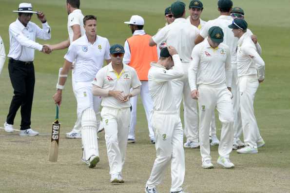 Warner was charged with a Level 2 offence and could be banned for one Test.