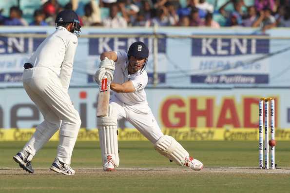 Cook kept the Indians at bay for close to two sessions before he was out of what turned out to be the last ball of the day