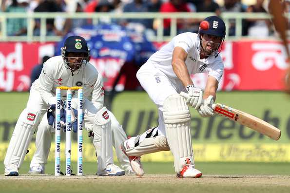 Cook and Hameed played out the first 28 overs for just 40 runs.