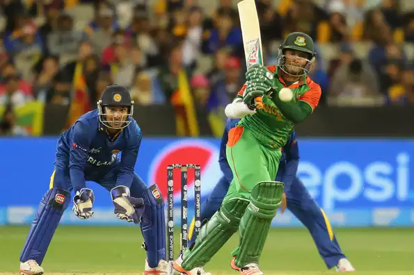 Kumar Sangakkara and Shakib Al Hasan provided good support to Mehedi Maruf