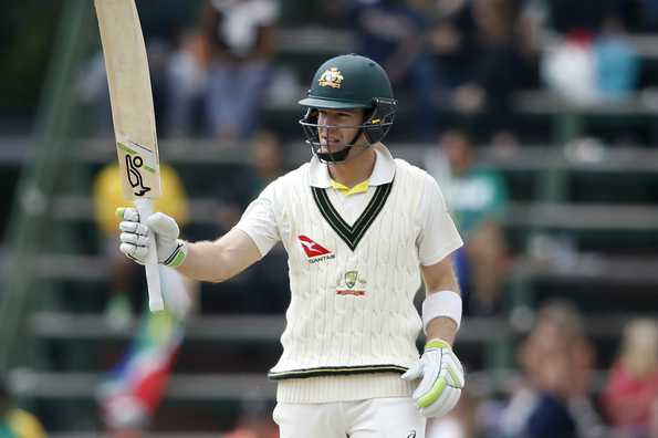 Batting on despite a fracture to his thumb, skipper Tim Paine led from the front