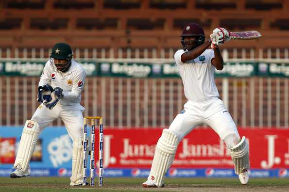 Brathwaite netted in his fifth Test century to power West Indies to 314 for 7 at Lunch on Day 3.