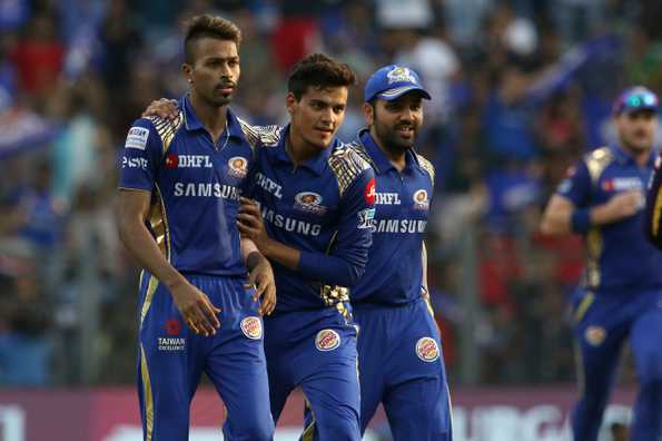 Hardik Pandya returned a quickfire 35 before following it up with frugal figures of 2 for 19 to knock the winds out of KKR's sails.