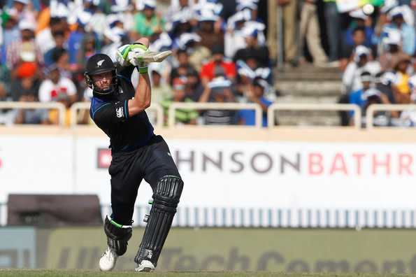 Martin Guptill was not at his fluent best but played a crucial role in New Zealand's series-levelling win