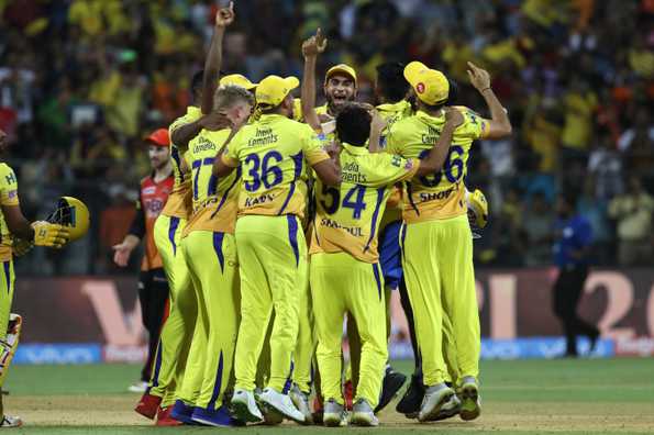 CSK have now won the title for the third time. 