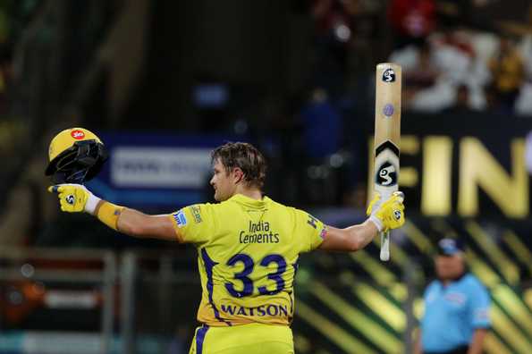 Watson overcame a slow start to record the highest score in an IPL final.