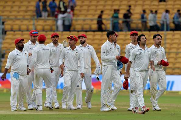 Afghanistan enforced the follow-on after Zimbabwe were bowled out for 287 in the first innings