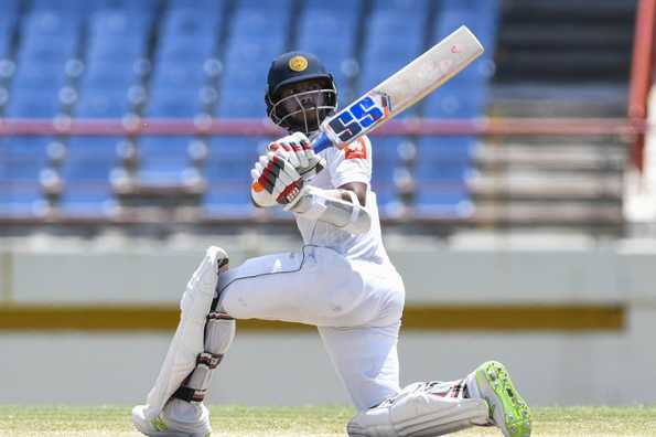 Kusal Mendis stroked his sixth Test fifty