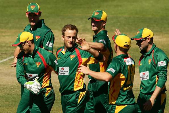 Seamer Cameron Stevenson picked up five wickets on his debut.