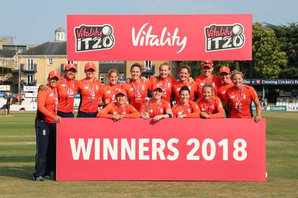 A clinical performance from England helped them lift the tri-series title