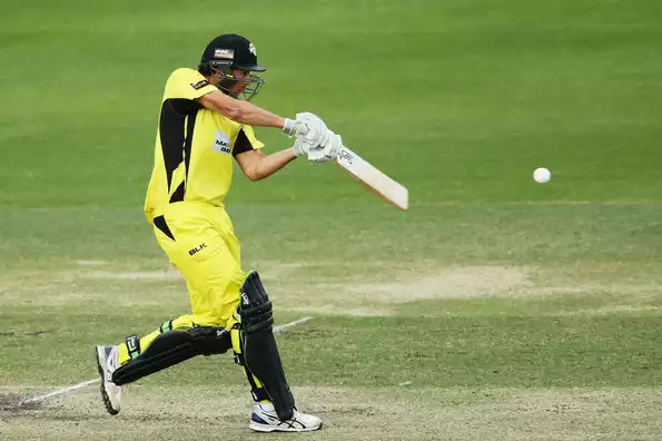 Agar took apart CA XI's bowlers belting four boundaries and four sixes in a 19-ball stay that yielded 47, almost taking his side over the line.