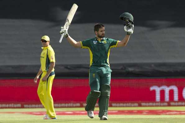 Rilee Rossouw stroked 14 boundaries and two sixes en route his third ODI century