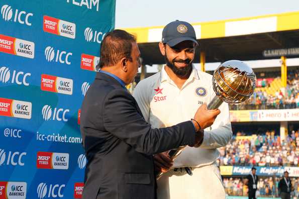 India beat New Zealand by 321 runs in Indore