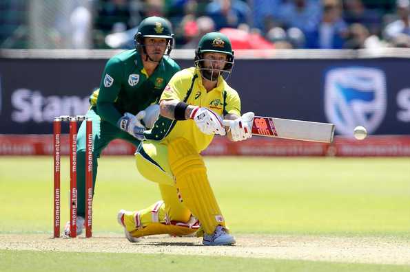 Faf du Plessis, the South Africa captain, complained to the on-field umpires.