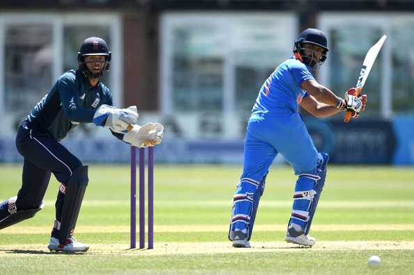 File photo: Pant slammed unbeaten half-century to lead India A to a win.