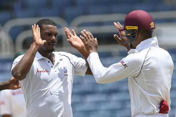 The Windies pace attack posed problems for Bangladesh yet again in the series.