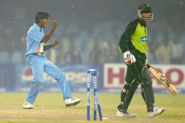 Balaji made a mark on the 2004 tour of Pakistan.