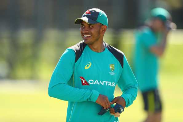 Usman Khawaja's unbeaten 101 off 93 balls piloted Australia A through the 277-run chase.