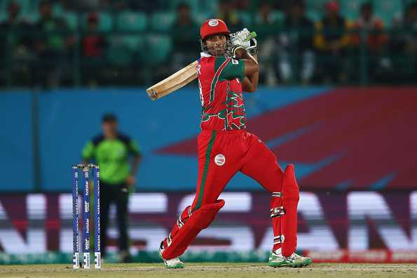 Oman's Khawar Ali played the anchor role at number four, stitching 50 plus stands for the third and fourth wicket.