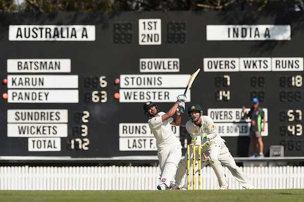 Manish Pandey was India A best batsman with a quickfire 77