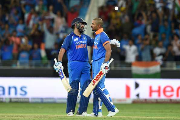 Shikhar Dhawan and Rohit Sharma's 210-run partnership helped India breeze past Pakistan in the Super Four encounter