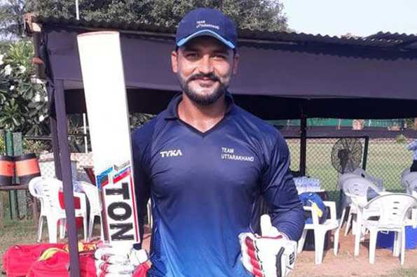 Karnaveer Kaushal became the first cricketer to score a double century in the Vijay Hazare Trophy Photo credit - Uttarakhand Cricket Association