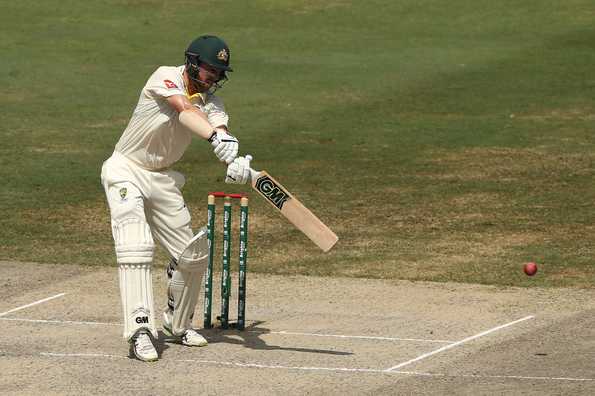 Travis Head scored a gutsy fifty in the chase.