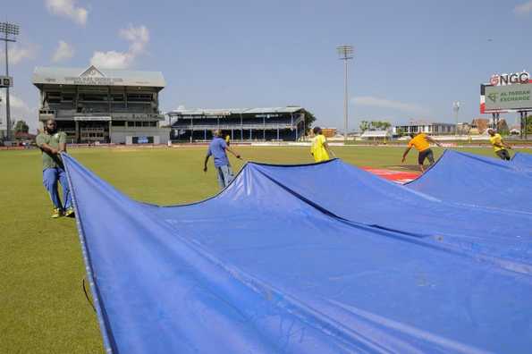 Only 22 overs were bowled in the fourth Test between India and West Indies