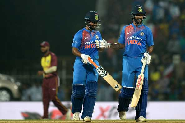 Shikhar Dhawan smashed a 62-ball 92 while Rishabh Pant made a 38-ball 58