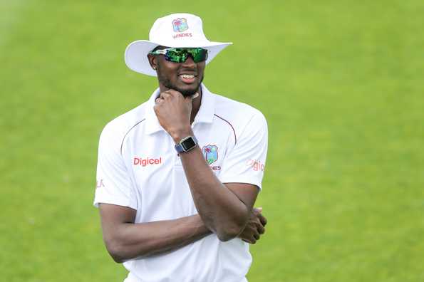 The Windies captain recently missed the Rajkot Test in India with an ankle sprain.