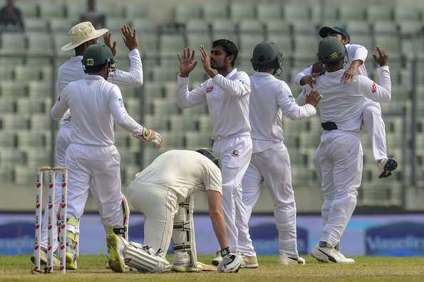 Mehidy Hasan picked up a fifer to pave way for a Bangladesh win