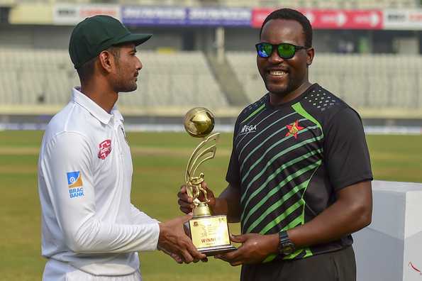 Zimbabwe drew the Test series in Bangladesh 1-1.