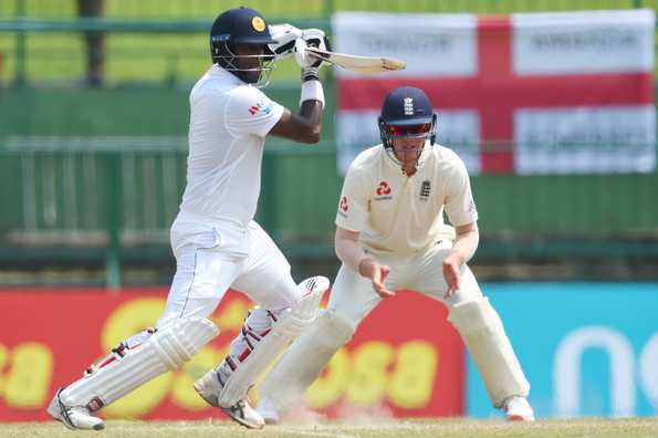 Mathews's wicket has put England on the brink of a 2-0 lead.