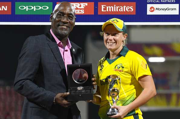 Healy bagged Player of the Tournament for topping the run-charts.