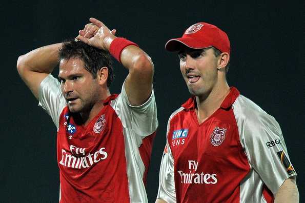 Ryan Harris (left) has also played for the KXIP franchise previously.