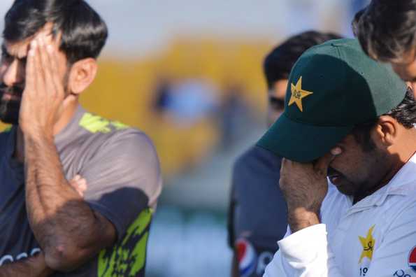 This was the seventh time since 2016 that Pakistan lost all ten wickets on the final day's play.