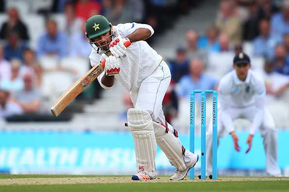 Sarfraz added vital runs for Pakistan in the morning session.