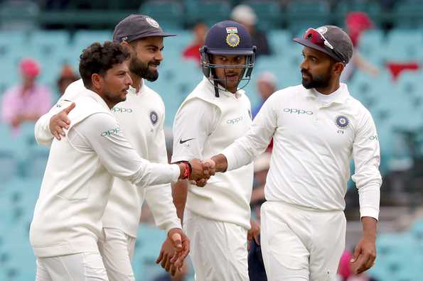 Kuldeep Yadav registered his second five-wicket haul in Test cricket.