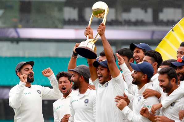 India became the first Asian side to register a Test series win in Australia.