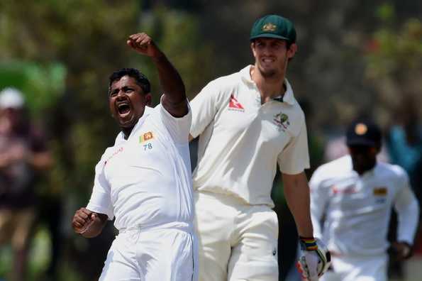 Rangana Herath bagged his 17th four-wicket haul in Tests