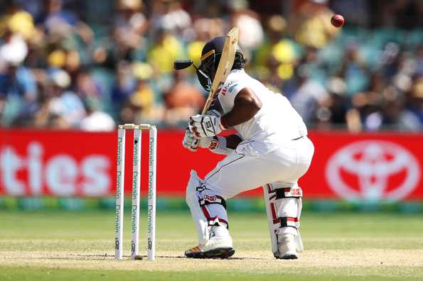 Kusal Perera and Dimuth Karunaratne copped severe blows via bouncers during the Canberra Test