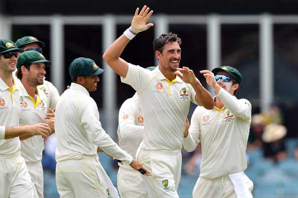 Mitchell Starc's 10-wicket haul in the second Test helped Australia clean sweep the series